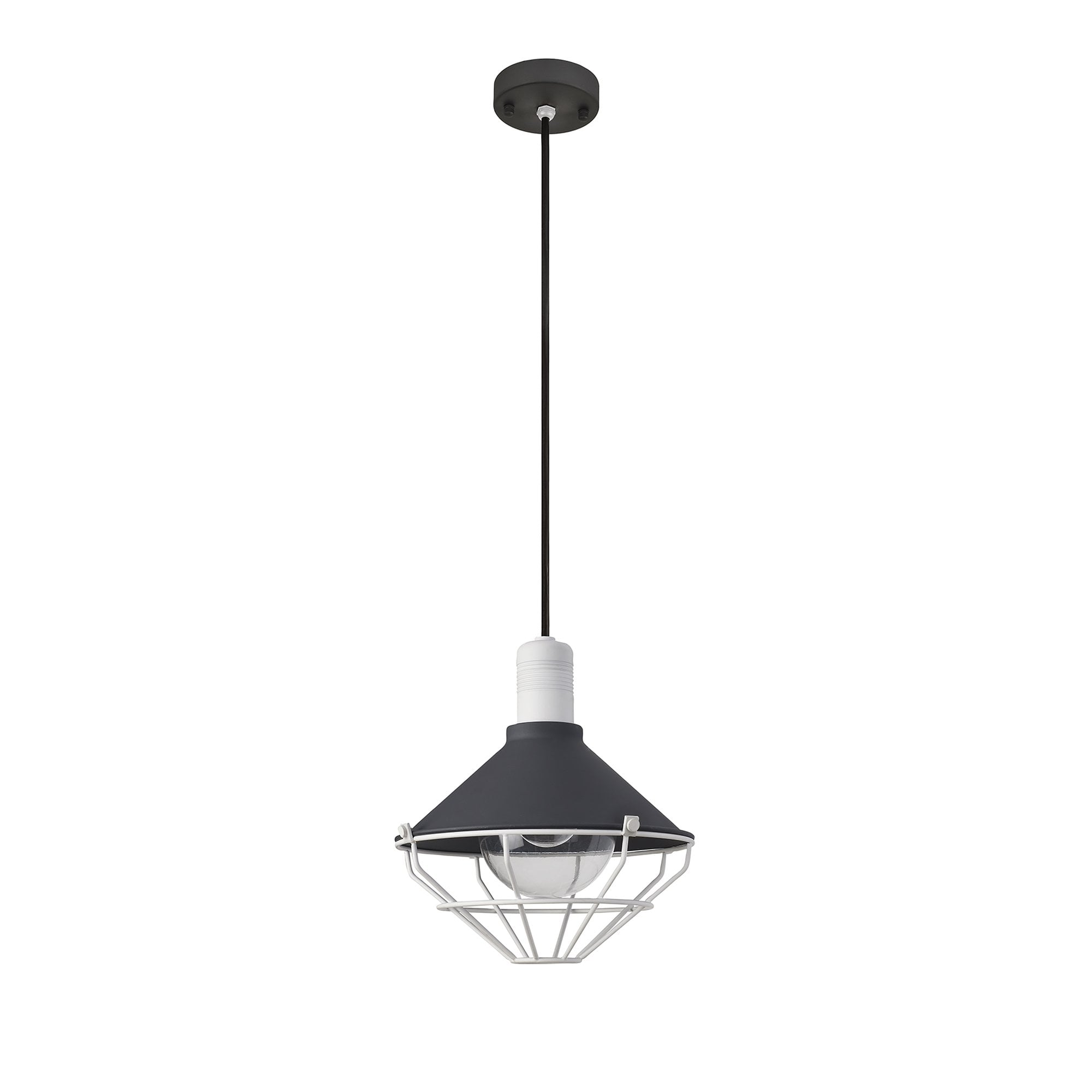 Onaka Outdoor Pendant 1 Light Antracite/Matt White