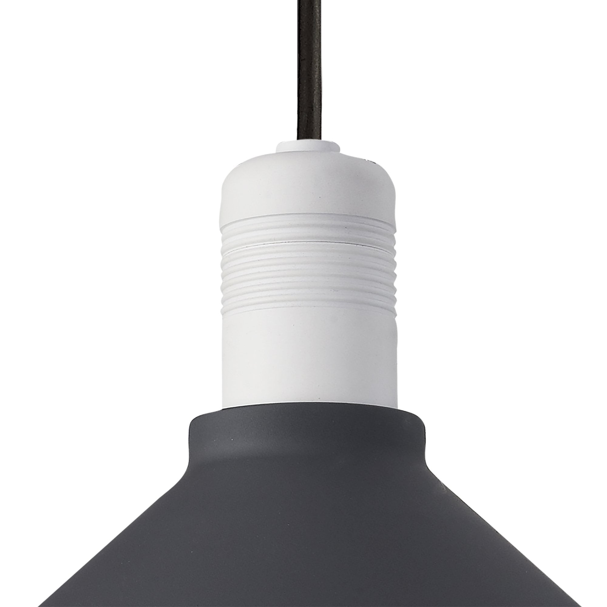 Onaka Outdoor Pendant 1 Light Antracite/Matt White