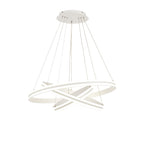 NL77709 Orla Pendant 3 Light LED Dimmable Matt White