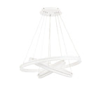 NL77709 Orla Pendant 3 Light LED Dimmable Matt White