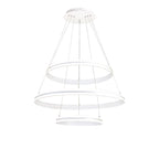 NL77709 Orla Pendant 3 Light LED Dimmable Matt White