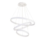 NL77709 Orla Pendant 3 Light LED Dimmable Matt White