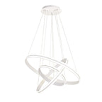 NL77709 Orla Pendant 3 Light LED Dimmable Matt White