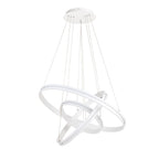 NL77709 Orla Pendant 3 Light LED Dimmable Matt White