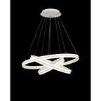 NL77709 Orla Pendant 3 Light LED Dimmable Matt White