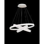 NL77709 Orla Pendant 3 Light LED Dimmable Matt White