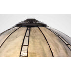 NL72759 Ossie Tiffany 40cm Shade Only Suitable For Pendant/Ceiling/Table Lamp Blue/Clear Crystal