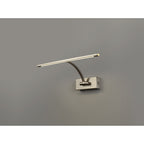 NL78329 Penton Small 1Arm Wall Lamp/Picture  Light LED Satin Nickel