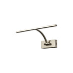 NL78329 Penton Small 1Arm Wall Lamp/Picture  Light LED Satin Nickel