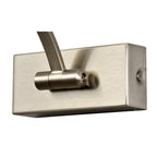 NL78329 Penton Small 1Arm Wall Lamp/Picture  Light LED Satin Nickel