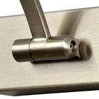 NL78329 Penton Small 1Arm Wall Lamp/Picture  Light LED Satin Nickel