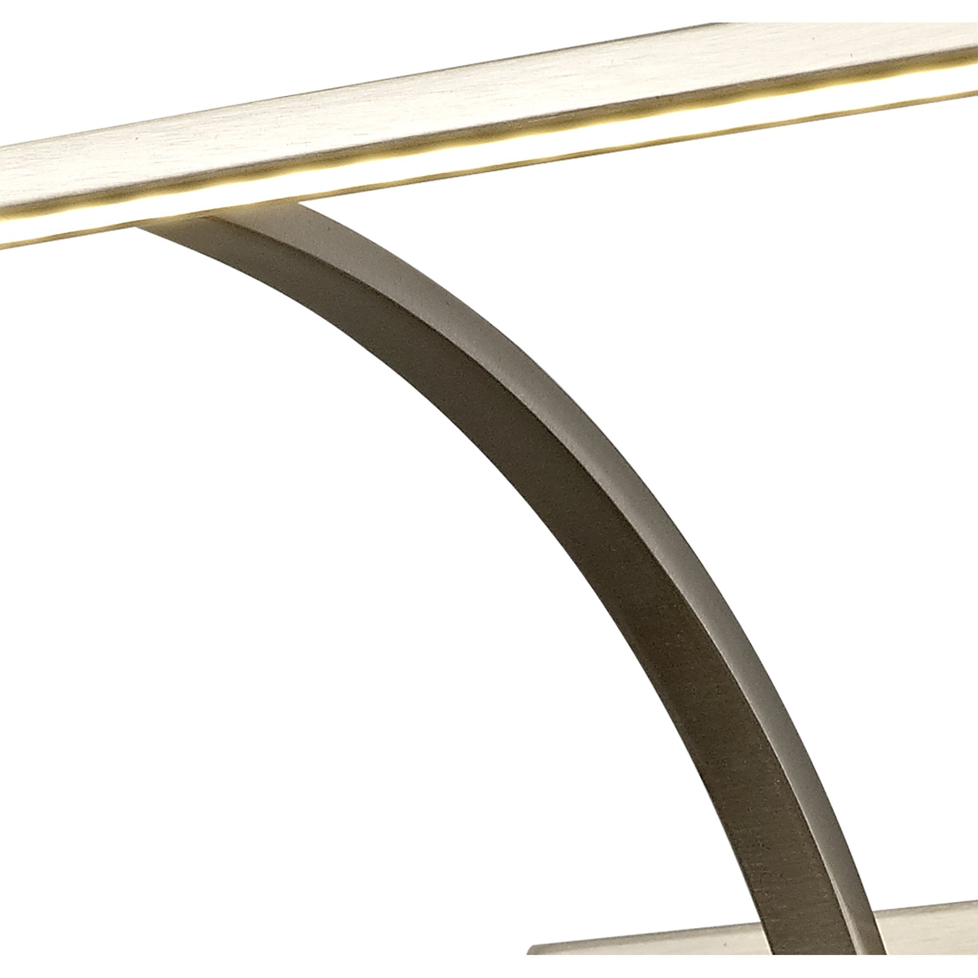 NL78329 Penton Small 1Arm Wall Lamp/Picture  Light LED Satin Nickel