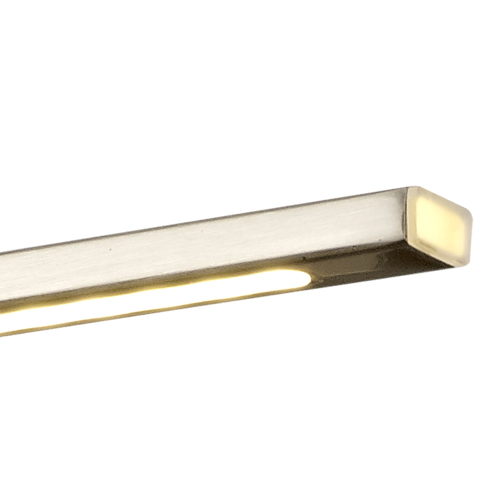 NL78329 Penton Small 1Arm Wall Lamp/Picture  Light LED Satin Nickel