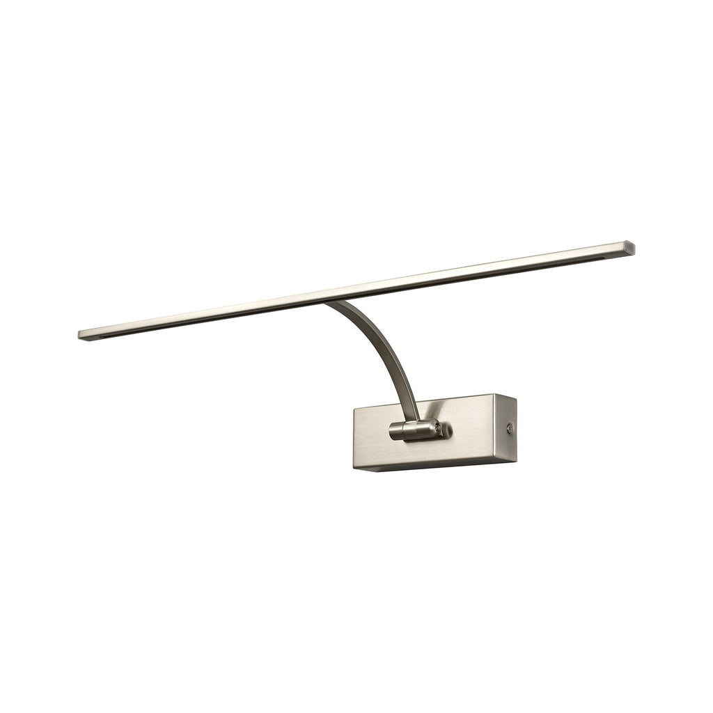 NL78339 Penton Large 1Arm Wall Lamp/Picture  Light LED Satin Nickel