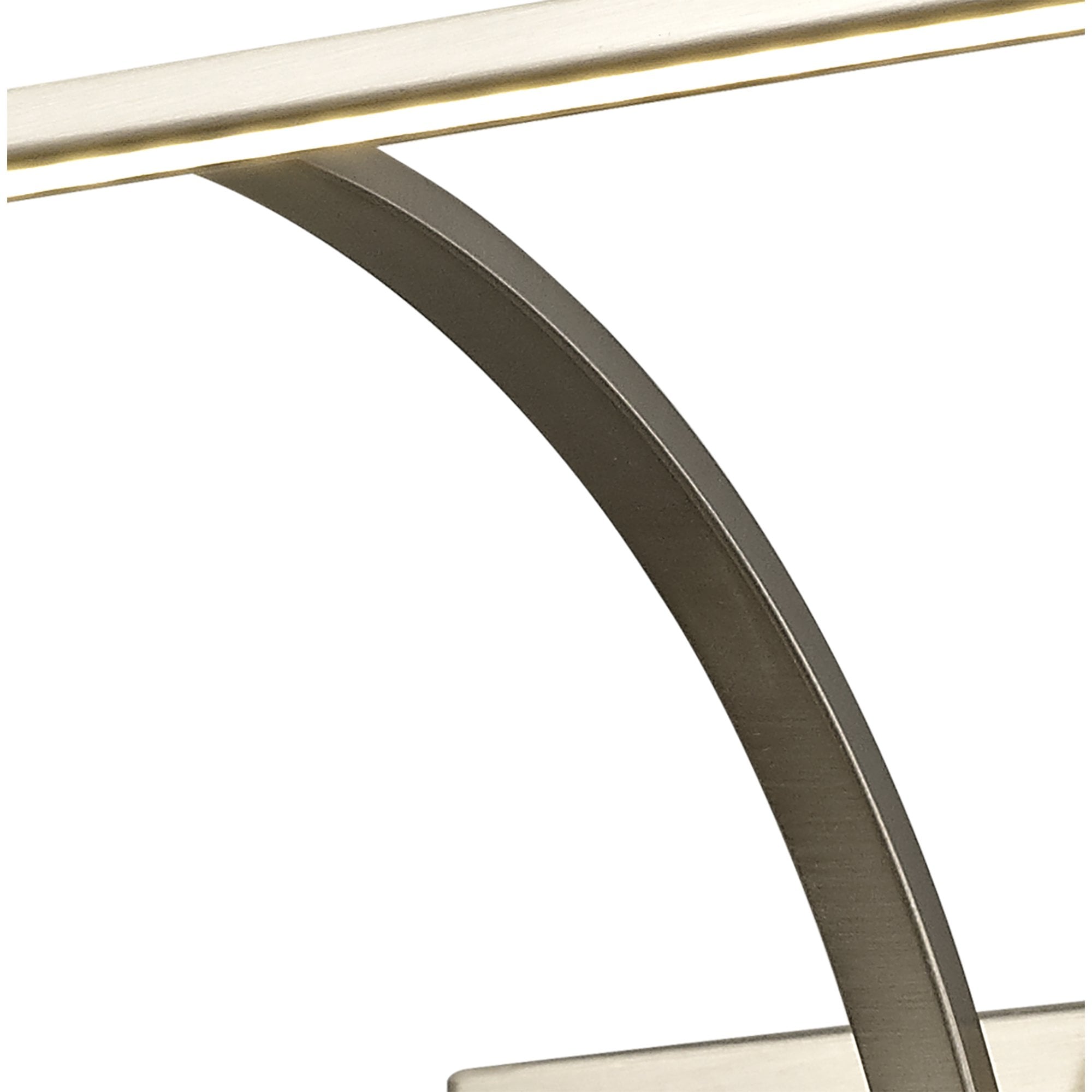 NL78339 Penton Large 1Arm Wall Lamp/Picture  Light LED Satin Nickel