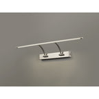 NL78349 Penton Small 2Arm Wall Lamp/Picture  Light LED Satin Nickel