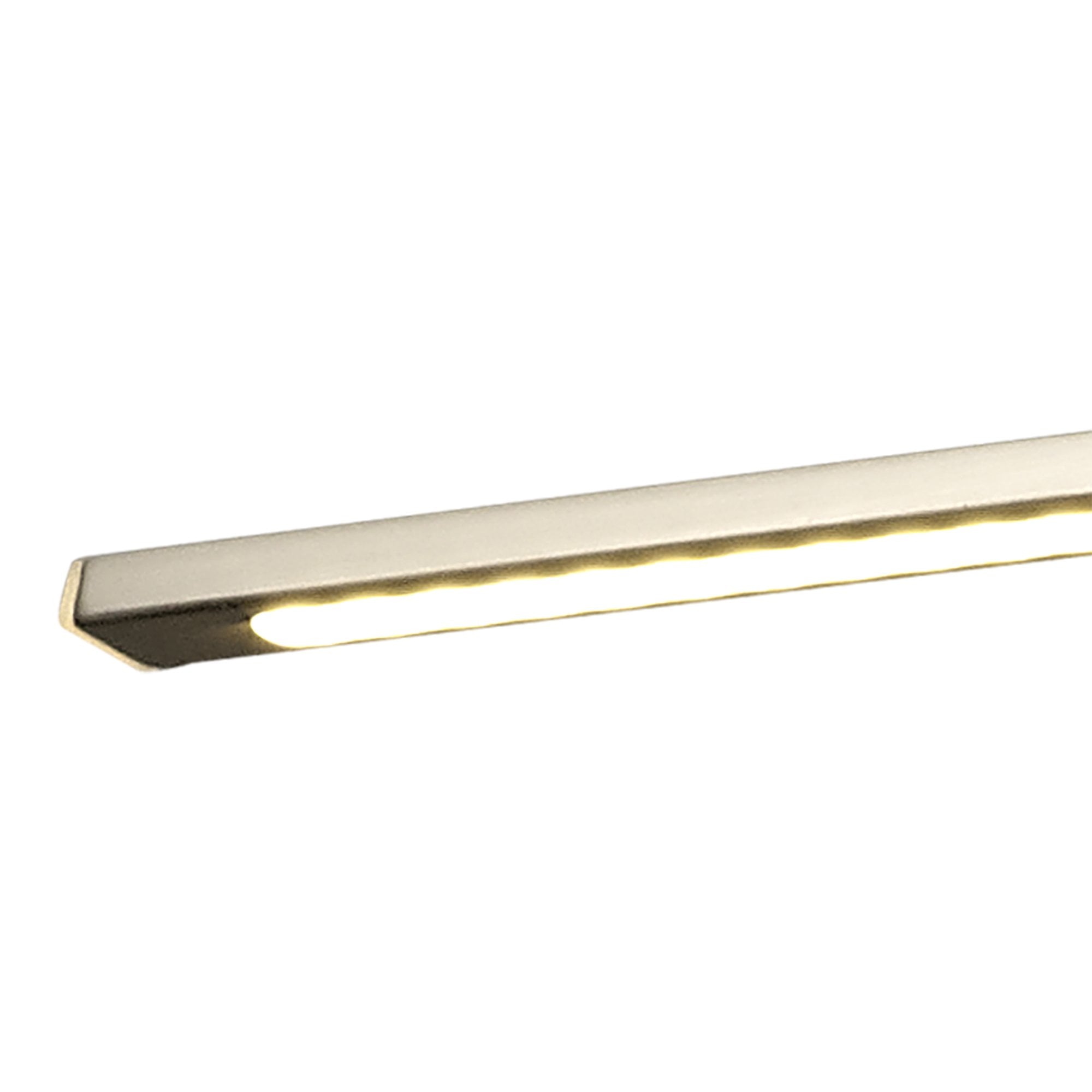 NL78349 Penton Small 2Arm Wall Lamp/Picture  Light LED Satin Nickel