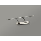 NL78349 Penton Small 2Arm Wall Lamp/Picture  Light LED Satin Nickel