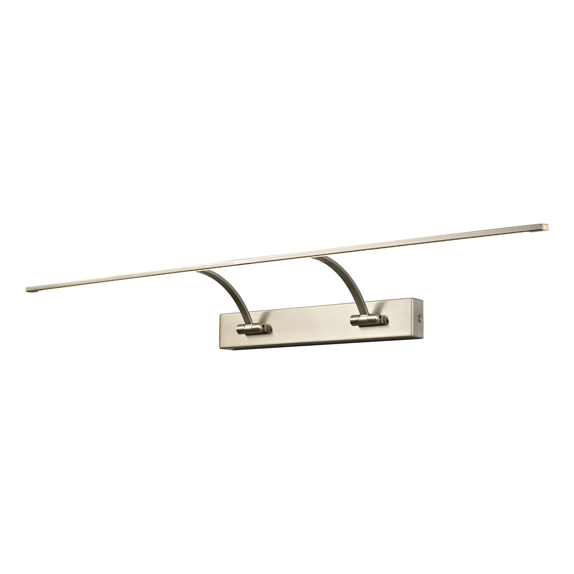 NL78359 Penton Large 2Arm Wall Lamp/Picture  Light LED Satin Nickel
