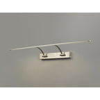 NL78359 Penton Large 2Arm Wall Lamp/Picture  Light LED Satin Nickel