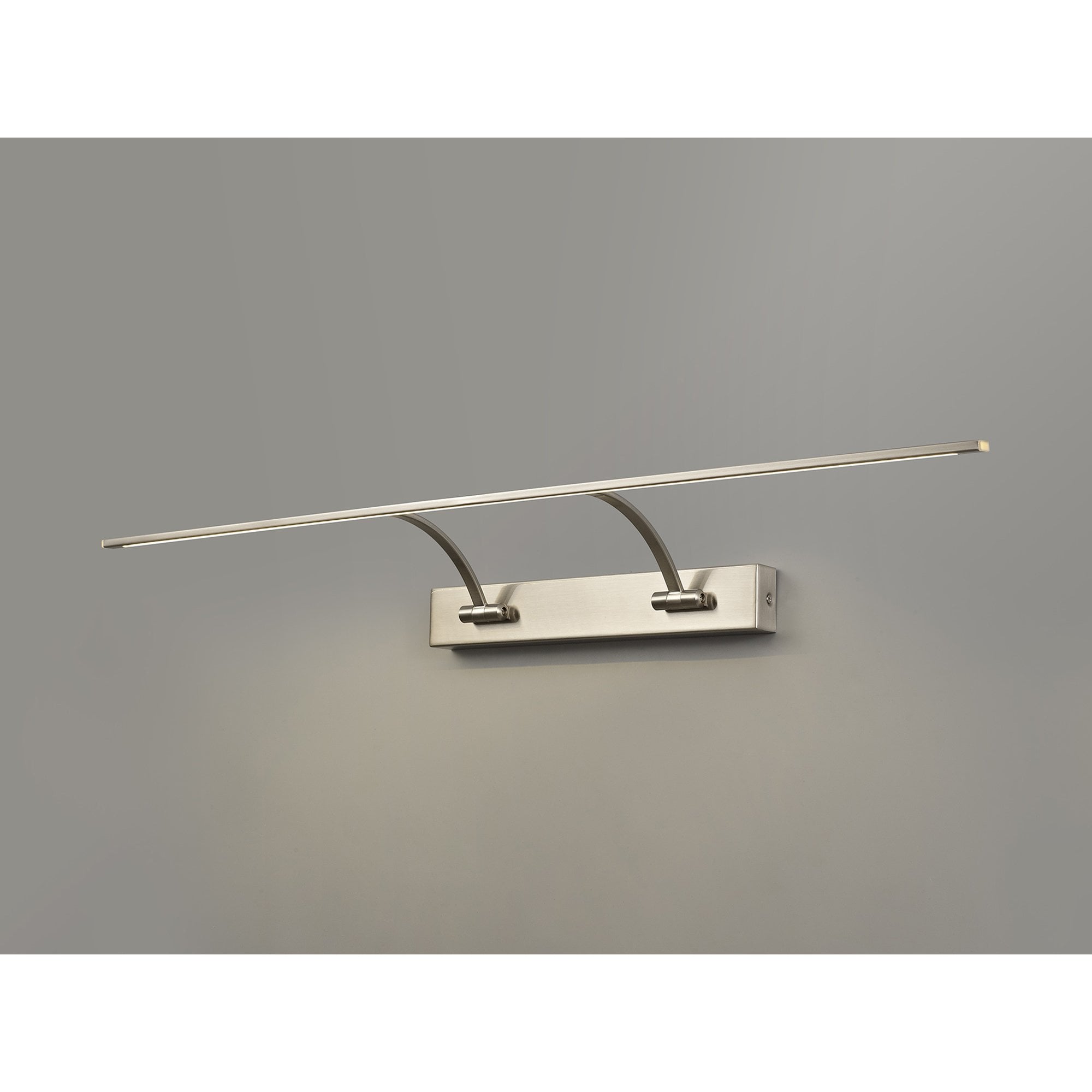 NL78359 Penton Large 2Arm Wall Lamp/Picture  Light LED Satin Nickel