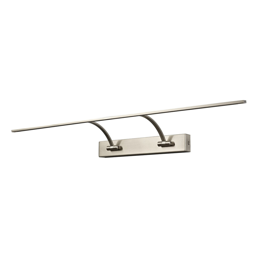 NL78359 Penton Large 2Arm Wall Lamp/Picture  Light LED Satin Nickel