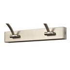 NL78359 Penton Large 2Arm Wall Lamp/Picture  Light LED Satin Nickel