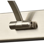 NL78359 Penton Large 2Arm Wall Lamp/Picture  Light LED Satin Nickel