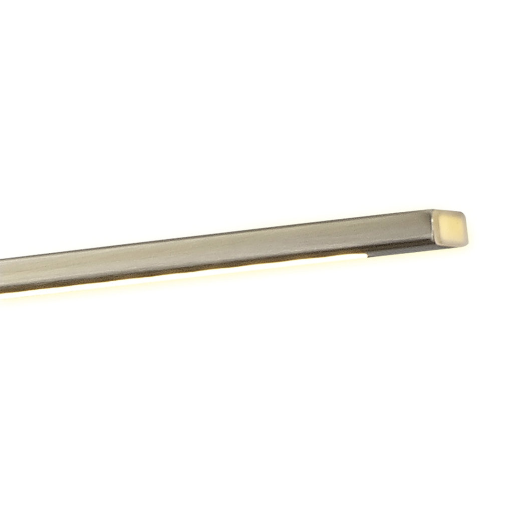 NL78359 Penton Large 2Arm Wall Lamp/Picture  Light LED Satin Nickel