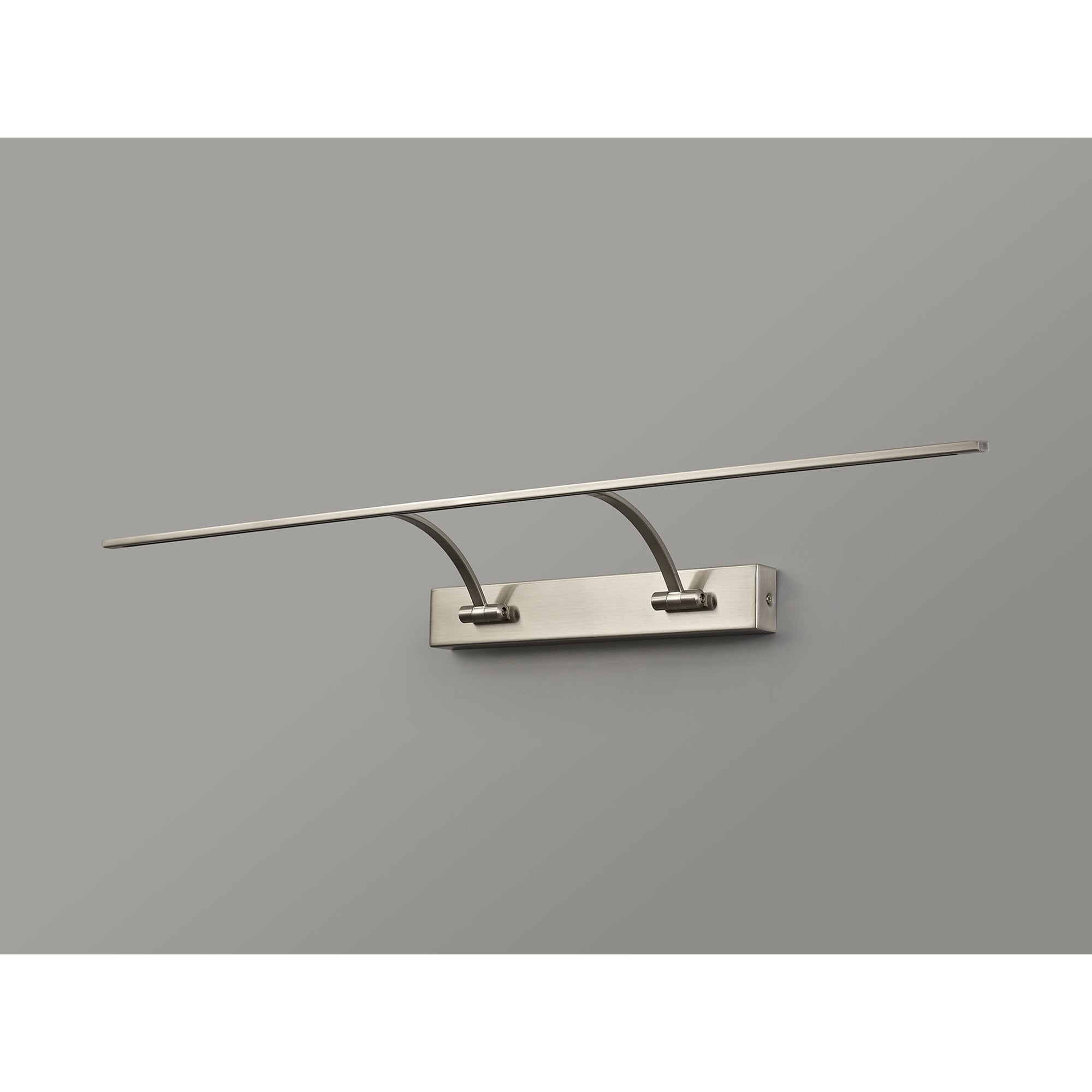 NL78359 Penton Large 2Arm Wall Lamp/Picture  Light LED Satin Nickel