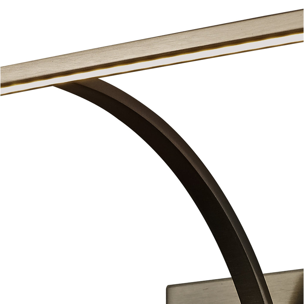 NL78369 Penton Small 1Arm Wall Lamp/Picture  Light LED Bronze
