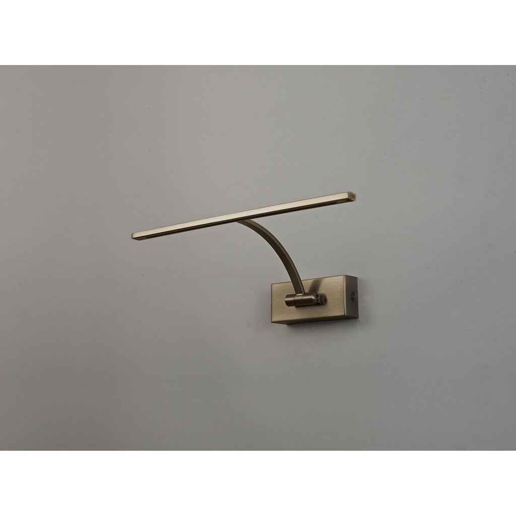 NL78369 Penton Small 1Arm Wall Lamp/Picture  Light LED Bronze