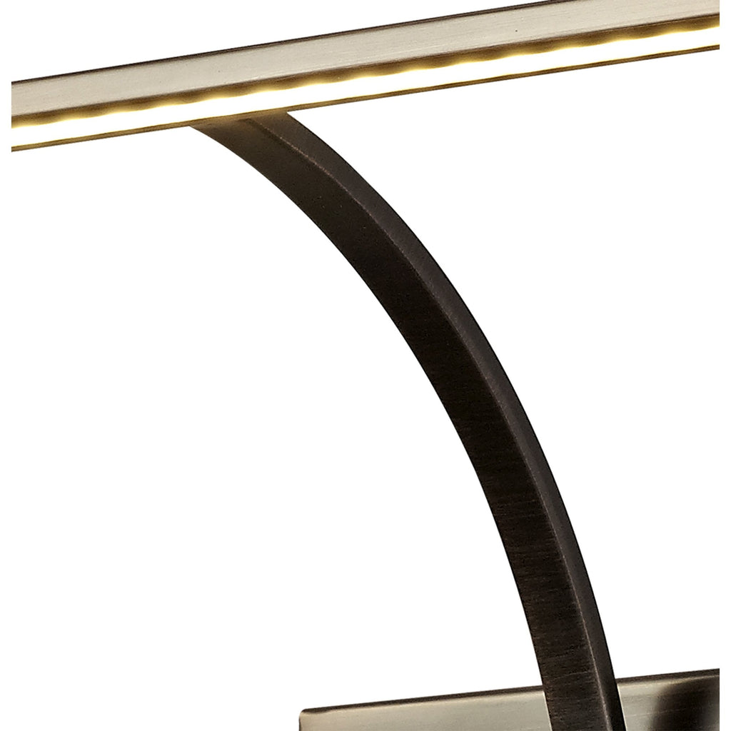 NL78379 Penton Large 1Arm Wall Lamp/Picture  Light LED Bronze