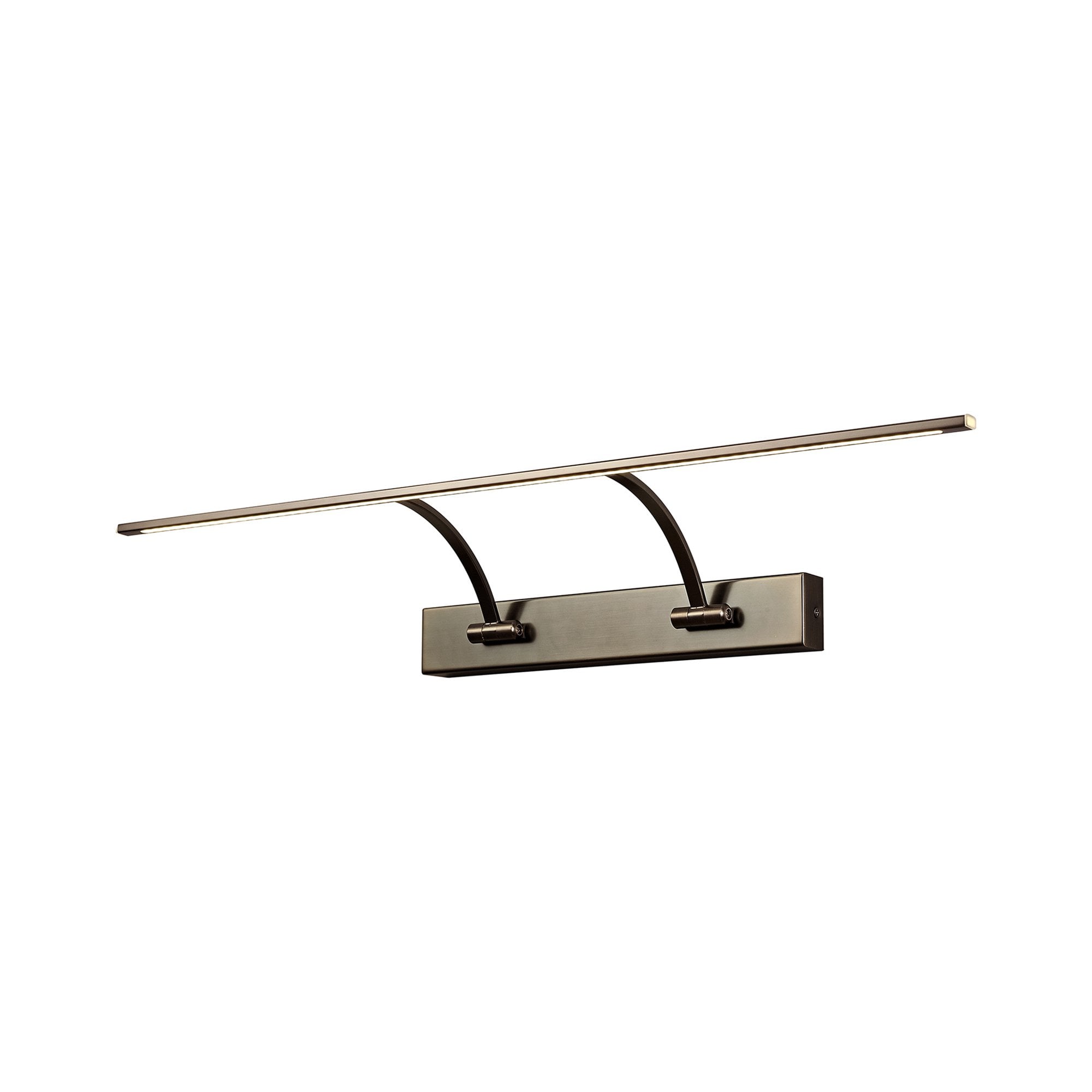 NL78389 Penton Small 2Arm Wall Lamp/Picture  Light LED Bronze