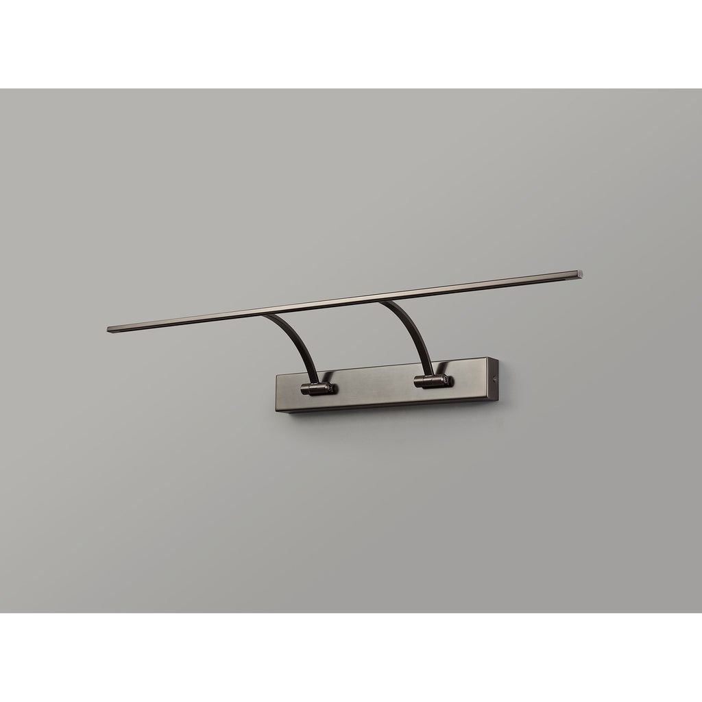 NL78389 Penton Small 2Arm Wall Lamp/Picture  Light LED Bronze