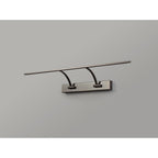 NL78389 Penton Small 2Arm Wall Lamp/Picture  Light LED Bronze