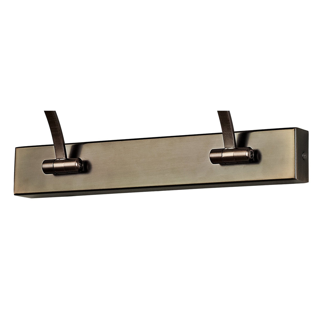 NL78399 Penton Large 2Arm Wall Lamp/Picture  Light LED Bronze