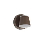 NL72279 Pico Outdoor Wall Lamp 2 Light LED Dark Brown