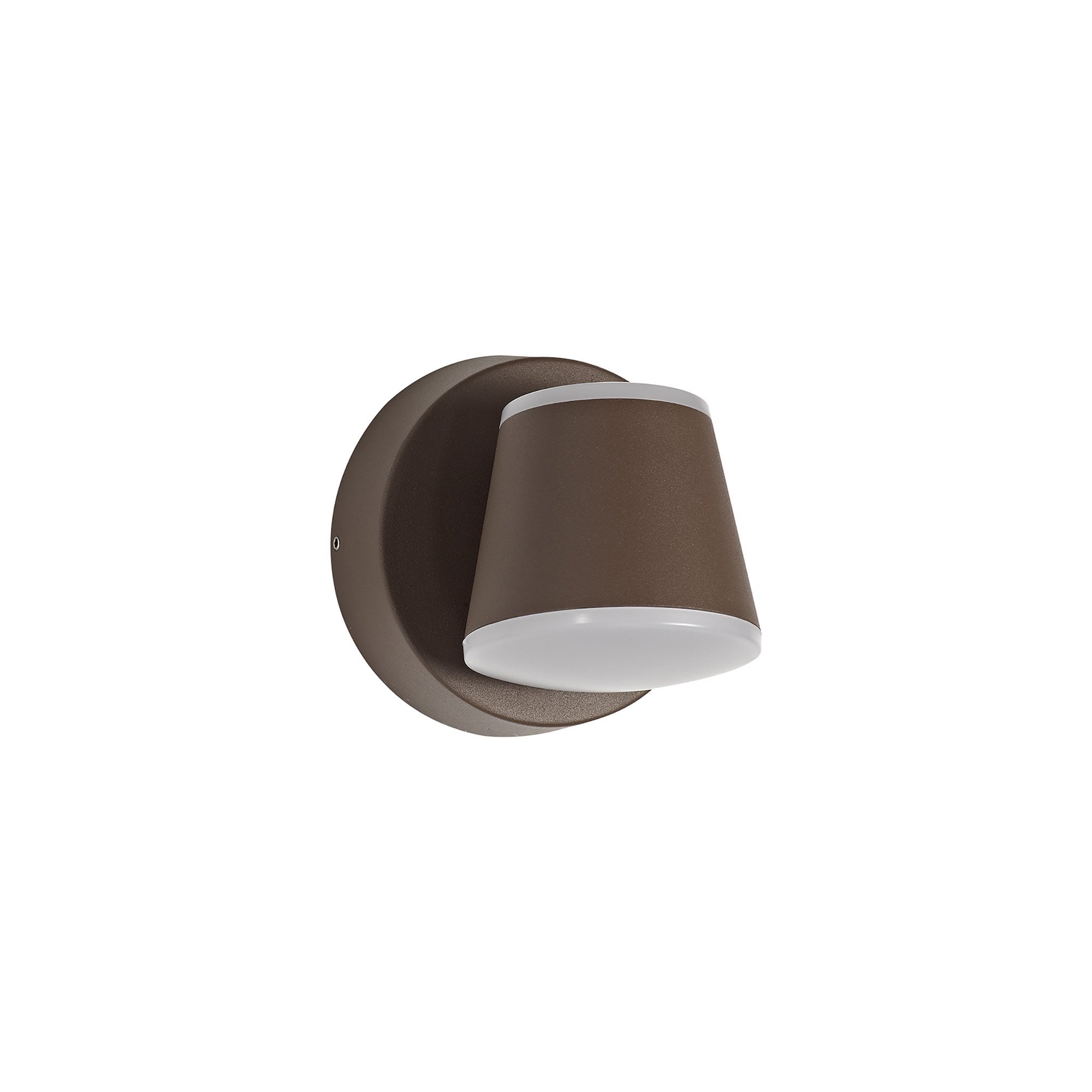 NL72279 Pico Outdoor Wall Lamp 2 Light LED Dark Brown