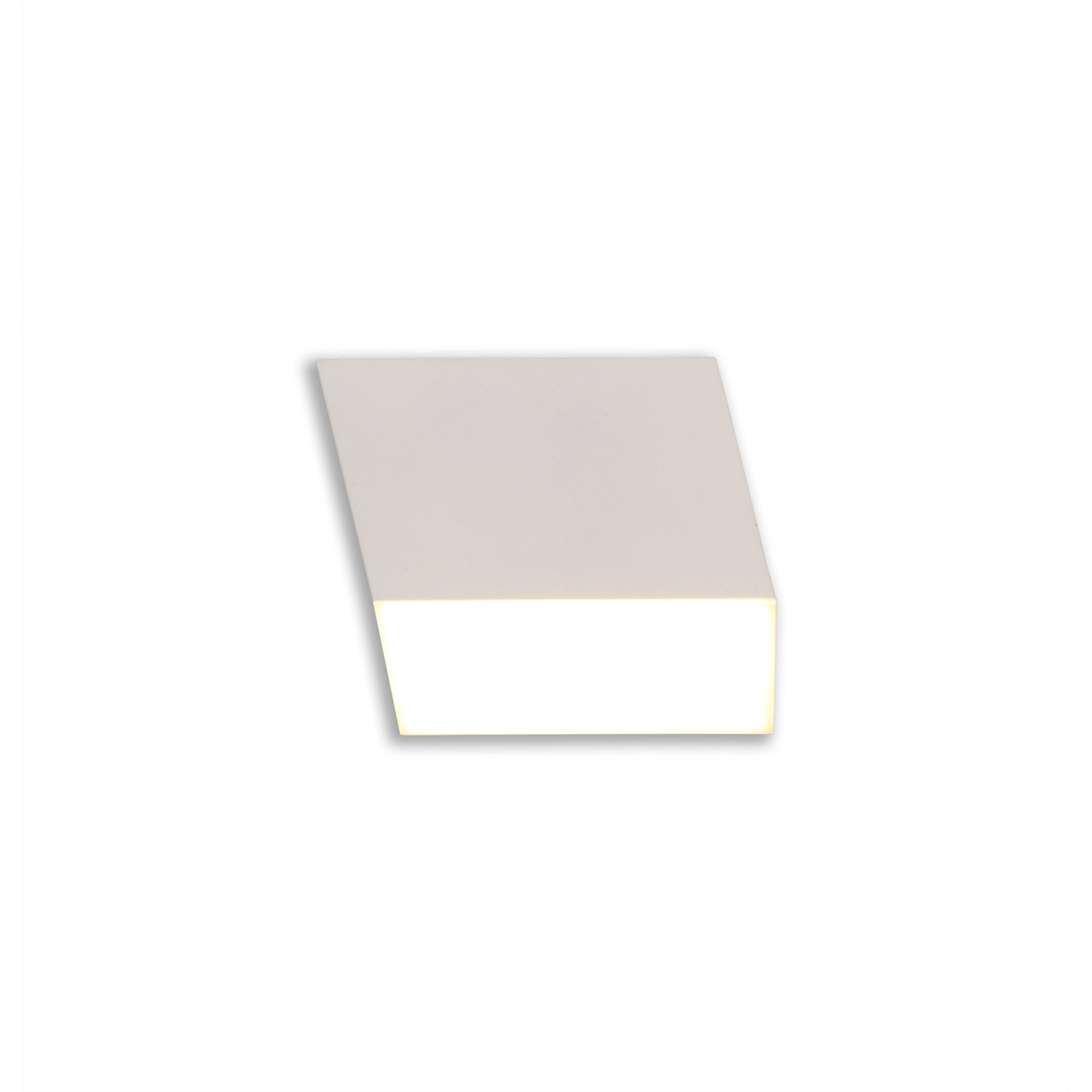 NL73829 Pluto Spot Light 9cm Square 1x 10W LED Sand White