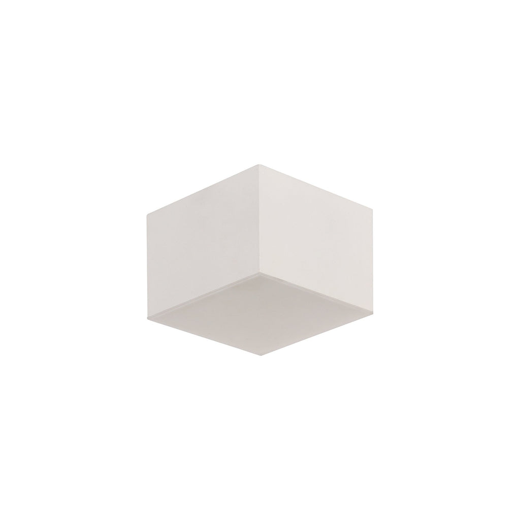 NL73829 Pluto Spot Light 9cm Square 1x 10W LED Sand White