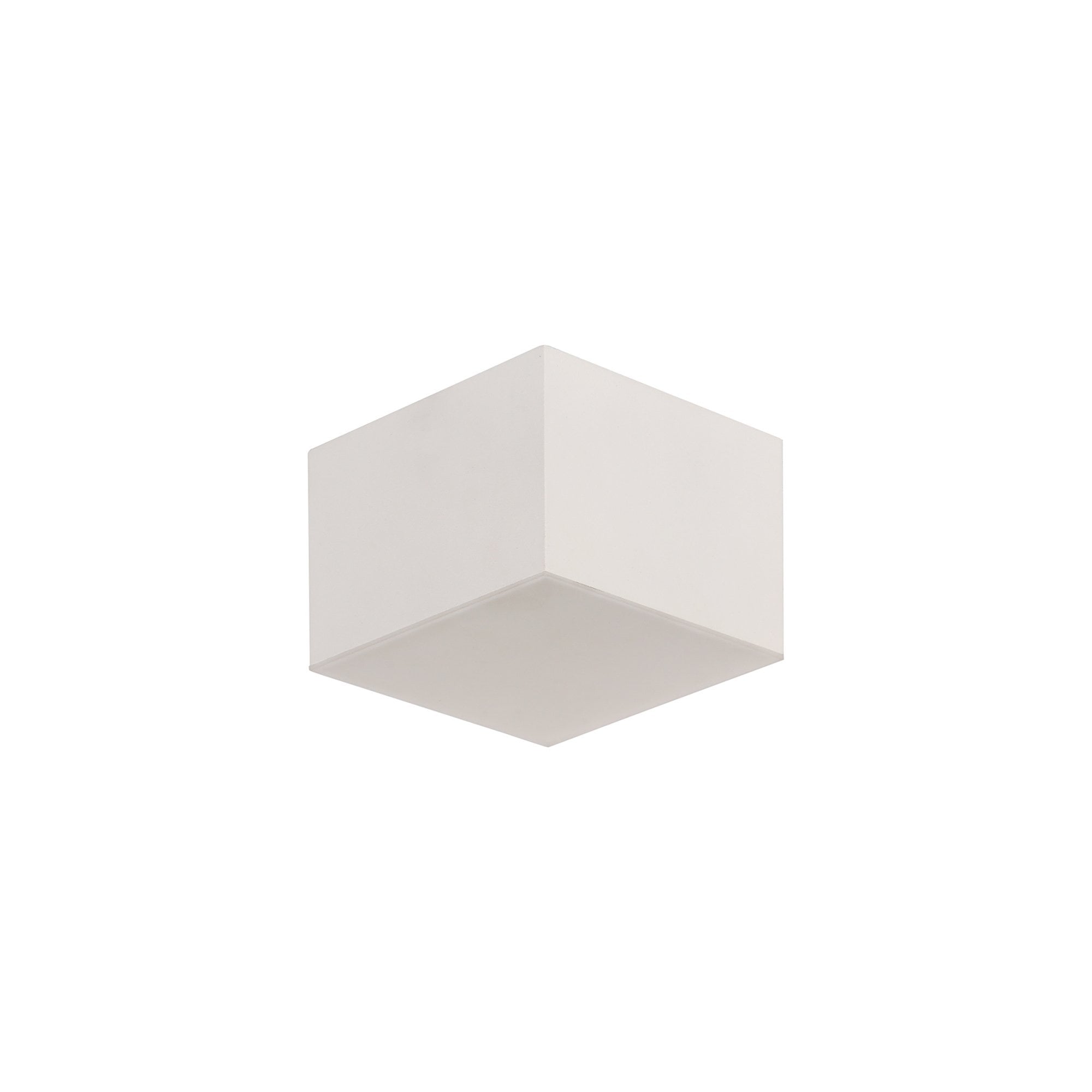 NL73829 Pluto Spot Light 9cm Square 1x 10W LED Sand White