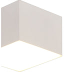 NL73829 Pluto Spot Light 9cm Square 1x 10W LED Sand White