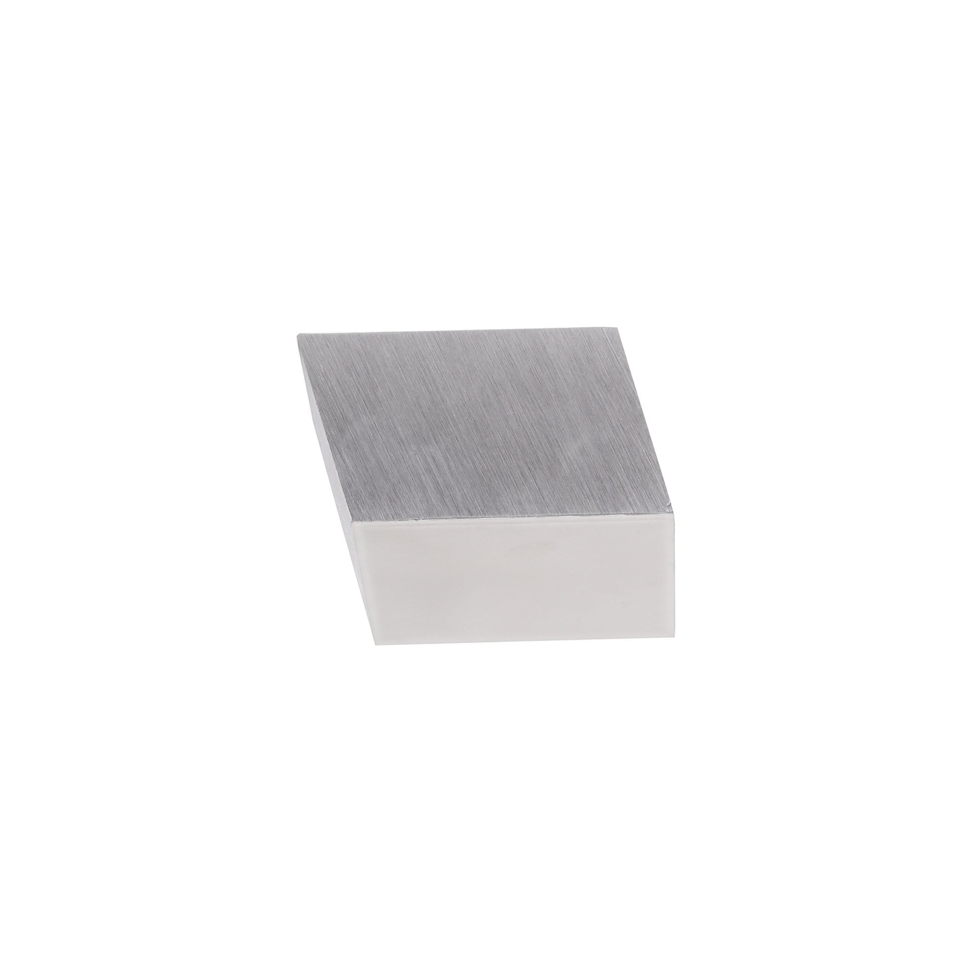 NL73839 Pluto Spot Light 9cm Square 1x 10W LED Satin Aluminium