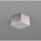 NL73839 Pluto Spot Light 9cm Square 1x 10W LED Satin Aluminium