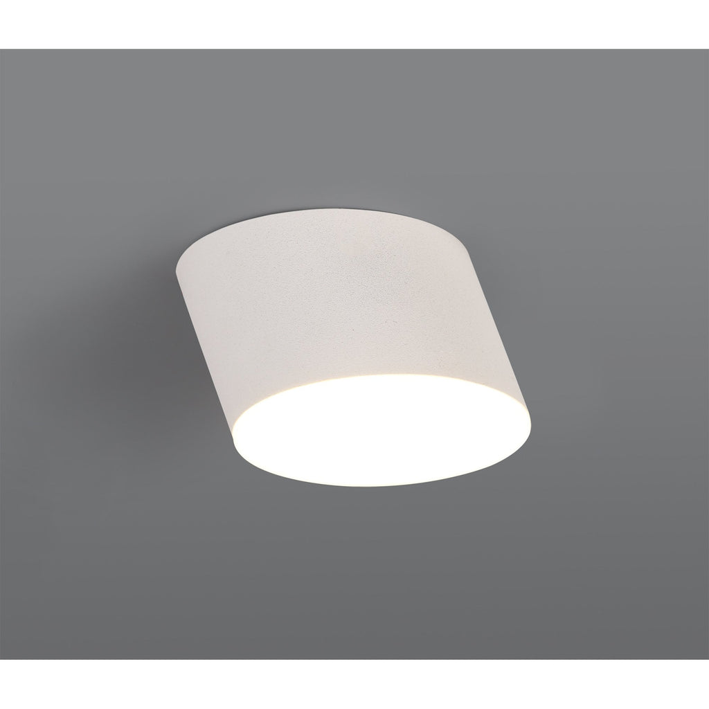 NL73849 Pluto Spot Light 10.5cm Round 1x 10W LED Sand White