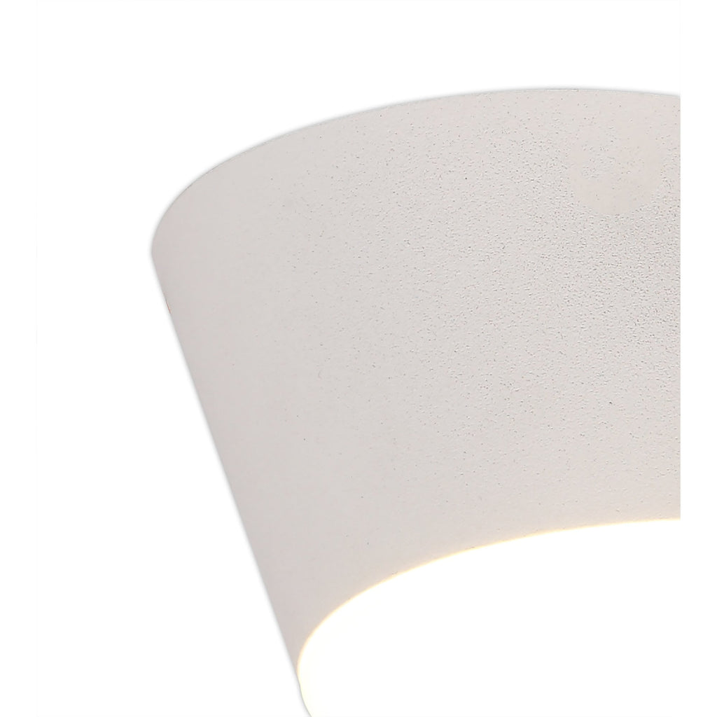 NL73849 Pluto Spot Light 10.5cm Round 1x 10W LED Sand White