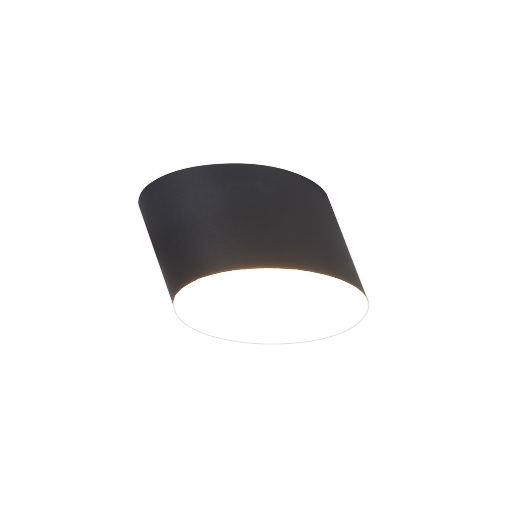 NL73859 Pluto Spot Light 10.5cm Round 1x 10W LED Sand Anthracite