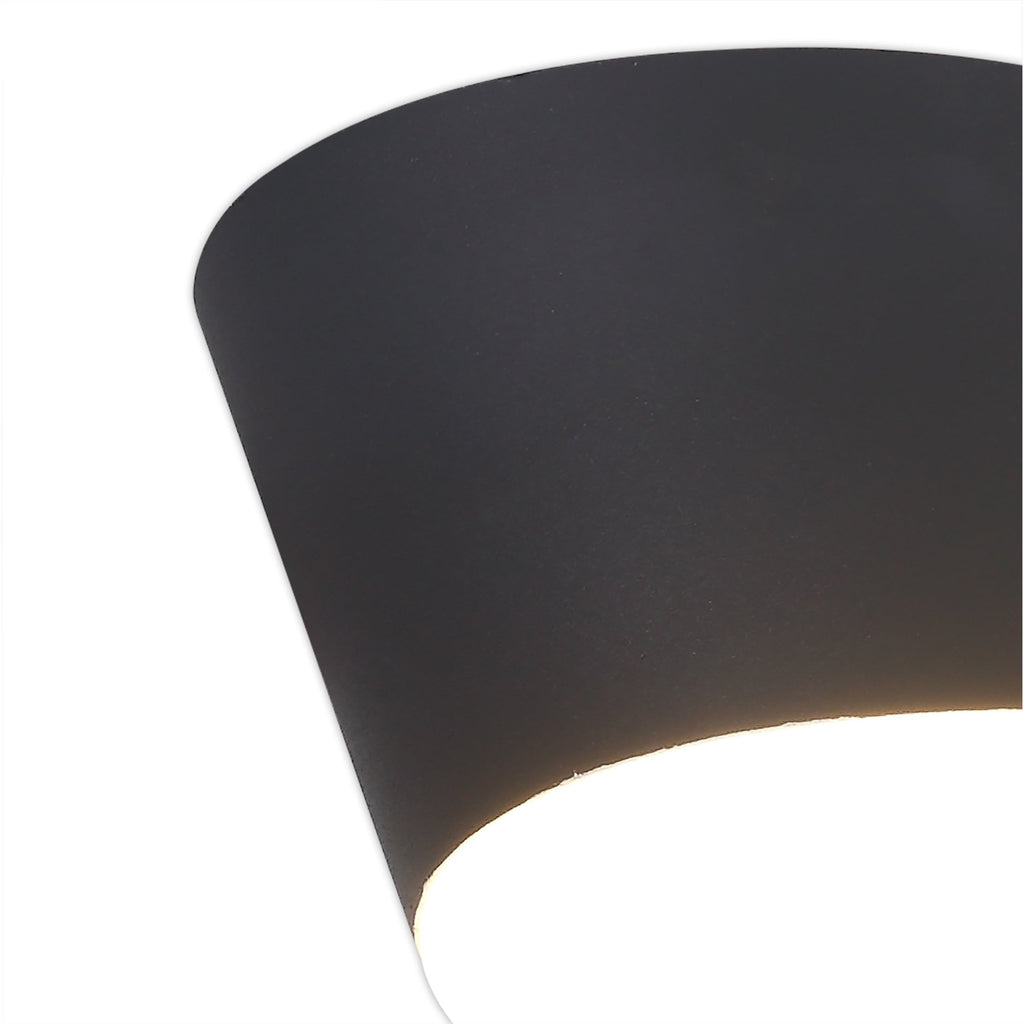 NL73859 Pluto Spot Light 10.5cm Round 1x 10W LED Sand Anthracite