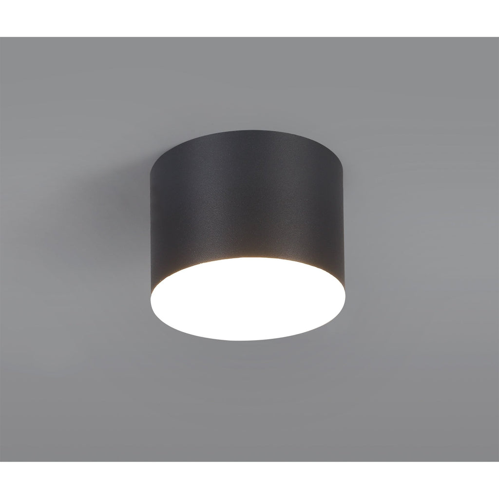 NL73859 Pluto Spot Light 10.5cm Round 1x 10W LED Sand Anthracite